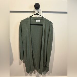 Old Navy Women's Sage Longline Cardigan - Medium Tall